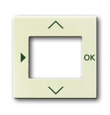 Плата центральная (накладка) для таймера 6455, 6456, серия solo/future, цвет savanne/слоновая кость  6430-0-0304   2CKA006430A0304  ABB