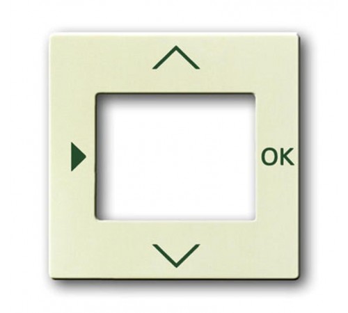 Плата центральная (накладка) для таймера 6455, 6456, серия solo/future, цвет savanne/слоновая кость  6430-0-0304   2CKA006430A0304  ABB