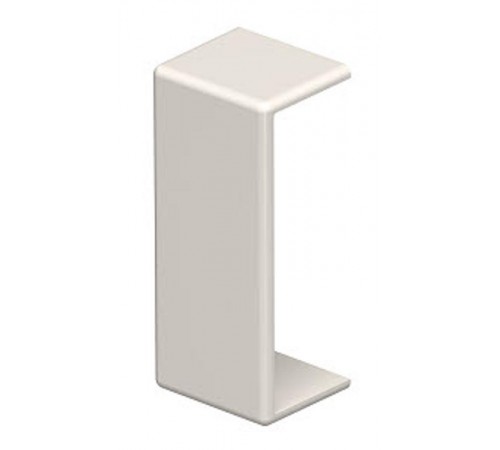 Стыковая накладка кабельного канала WDK 10x30 мм (ПВХ,кремовый) (WDK HS10030CW)  6152015  OBO Bettermann