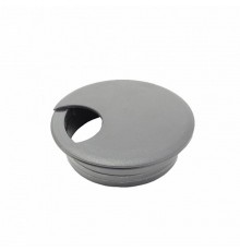 Розетка компьют. стола серая (1 шт) - пакет   146566  Tech-KREP