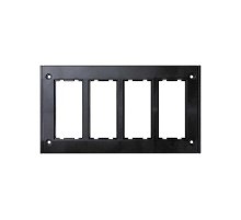 Simon Connect Рамка на 4 S-модуля к монт.коробке SBM250, Сима Про, графит  SBM402-14  Simon