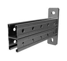 Консоль СТРАТ двойная 41х41, база 700, толщ. 2,0 мм, гальван. цинк, 874607  КСД-41х41х700-2,0-ЭЦ   Ostec