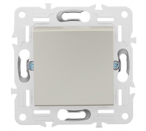 SKANDY Выключатель 1-клавишный перекрестный 10А SK-V03Sh шампань   SK-V13-0-10-K37  IEK