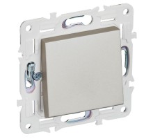 SKANDY Выключатель 1-клавишный перекрестный 10А SK-V03Sh шампань   SK-V13-0-10-K37  IEK