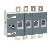 Рубильник 800A 4P без рукоятки управления TwinBlock  tb-s-800-4p  EKF