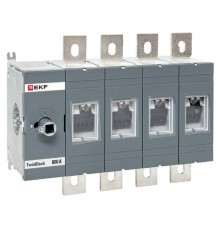 Рубильник 800A 4P без рукоятки управления TwinBlock  tb-s-800-4p  EKF