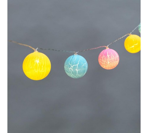 Гирлянда светодиодная Карамельки 1,5 м, 10 LED, прозрачный ПВХ, теплый белый, питание USB  304-001  NEON-NIGHT