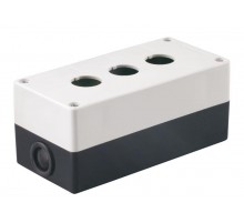 Корпус КП103 для кнопок 3места белый   BKP10-3-K01  IEK