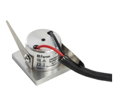 Светильник накладной светодиодный G774, 1 LED, 1 W, 30*30*18мм  27668  FERON