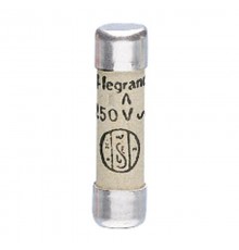 Бытовой цилиндрический предохранитель 6,3х23мм без индикатора - 6А  010306  Legrand