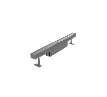 Светильник светодиодный архитектурный Regula 600мм 12Вт 3000К линзованный 60 градусов RAL7045 серый  V1-G1-71336-20L07-6601230  VARTON