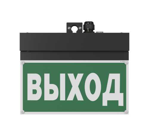 Световой указатель аварийного освещения BS-NEXTRINO-10-S1-ELON Black  a17028  Белый свет