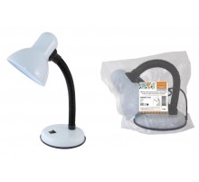 Светильник настольный на основании 40Вт, E27, белый, (мягкая упак.) Народный  SQ0337-0121  TDM