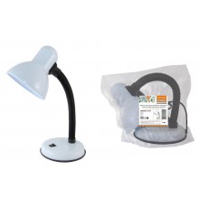 Светильник настольный на основании 40Вт, E27, белый, (мягкая упак.) Народный  SQ0337-0121  TDM