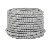 Труба гибкая гофрированная ПВХ 20мм с протяжкой (50м)  tg-z-20-50m  EKF