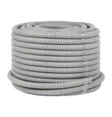 Труба гибкая гофрированная ПВХ 20мм с протяжкой (50м)  tg-z-20-50m  EKF