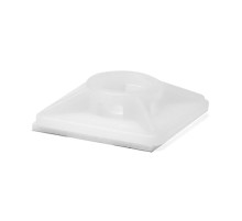 Монтажная база двойная самоклеящаяся 28x28 (спец.состав), белая для хомутов шириной до 4,8мм  25473SR3MV  DKC