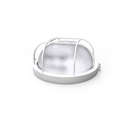 Светильник для ЖКХ НБП IP54 255*240*115 круг с решеткой под лампу Е27 max 100W, 1/8  926602111  Gauss