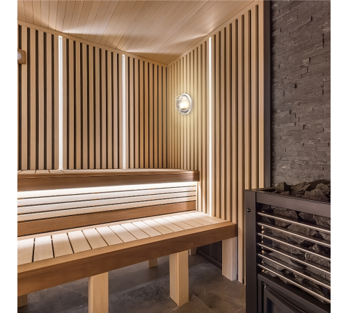 Светильник для ЖКХ НБП IP54 255*240*115 круг с решеткой под лампу Е27 max 100W, 1/8  926602111  Gauss