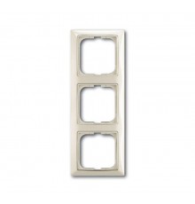 ABB Basic 55 Шале (белый) Рамка 3-ая  1725-0-1513   2CKA001725A1513  ABB