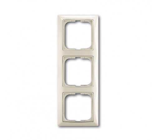 ABB Basic 55 Шале (белый) Рамка 3-ая  1725-0-1513   2CKA001725A1513  ABB