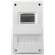 Щит квартирный пластиковый ЩК 26-04 с дверкой (12/144)  Б0049275  ЭРА