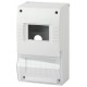 Щит квартирный пластиковый ЩК 26-04 с дверкой (12/144)  Б0049275  ЭРА