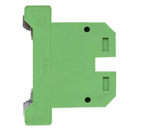 Колодка клеммная ЕК-10/63 JXB земля (аналог БЗН) EKF PROxima  plc-ek-10/63  EKF