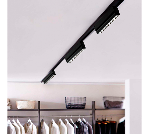 Светильник светодиодный трековый однофазный PTR 2130R 30w 4000K 60° BL (чёрный) 400мм IP40  .5031609  Jazzway