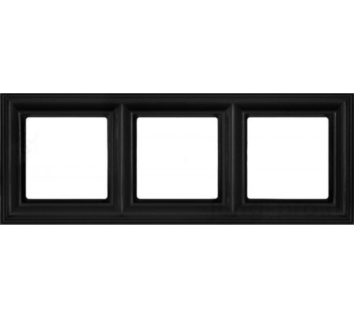 Рамка 3-поста; термопласт; антрацит; Eco Deco  EPD483AN  Jung