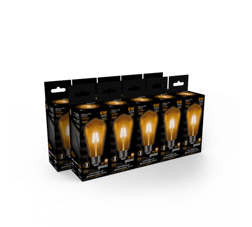 Лампа светодиодная LED 6Вт E27 220В 2400К  102802006  Gauss