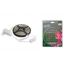 Комплект светодиодной ленты SMD2835-60 LED/м-12 В-4,8 Вт/м-IP20-6000 К (5 м), 24 Вт   SQ0331-0223  TDM