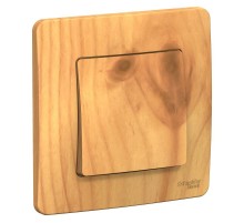 Blanca Ясень С/У Переключатель 1-клавишный, 10А, 250B  BLNVS010605  SE