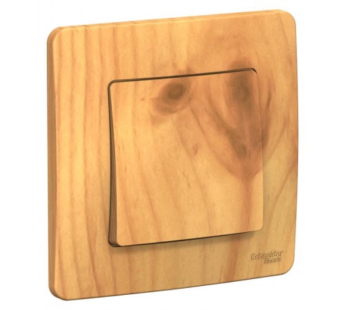 Blanca Ясень С/У Переключатель 1-клавишный, 10А, 250B  BLNVS010605  SE