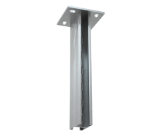 Страт-стойка двойная усиленная 41х41 L950 мм s:2,5  2PSTPH41-950  КМ-профиль