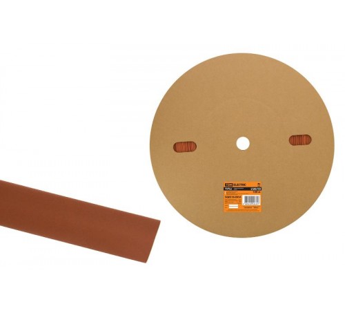 Термоусаживаемая трубка ТУТнг 20/10 красная (100 м/ролл)   SQ0518-0054  TDM