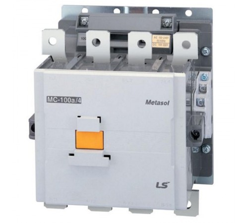 Контактор 4-х полюсный Metasol MC-100a/4P AC/DC100-200V 50/60Hz 2a2b, Screw  1342019200  Lsis