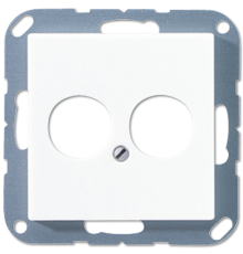 крышка для 2-х гнезд A562-2BFWW Jung