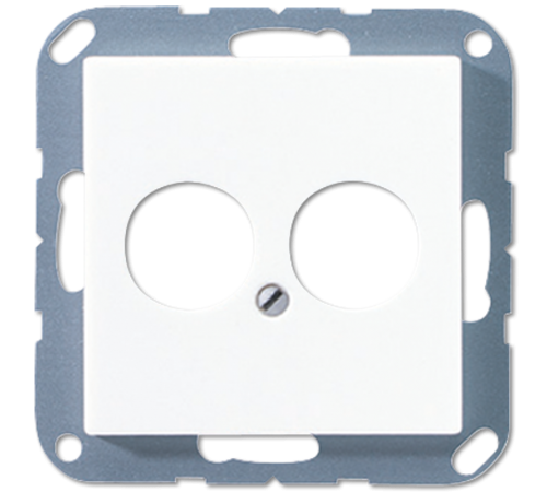 крышка для 2-х гнезд A562-2BFWW Jung