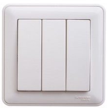 W59 Белый Выключатель 3-клавишный, 10АХ (в сборе)  VS0510-351-18  SE