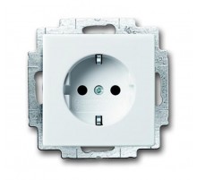 Розетка SCHUKO 16А 250В, с LED подсветкой, future/solo, альпийский белый  2013-0-5294   2CKA002013A5294  ABB