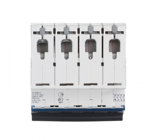 Автоматический выключатель TX 6000 - 10 кА - тип характеристики B - 4П - 400 В~ - 10 А - 4 модуля  403900  Legrand