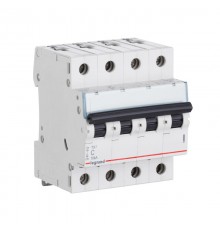 Выключатель автоматический четырехполюсный TX3 6000 6А B 6кА  404011  Legrand