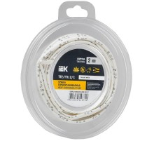 Трубка термоусадочная ТТУ нг-LS 2/1 белая (2м/упак) IEK  UDR12-002-001-002-K01-T  IEK