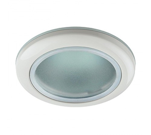 Светильник точечный встраиваемый под лампу WR1 50Вт MR16 белый влагозащищенный  Б0005214  ЭРА