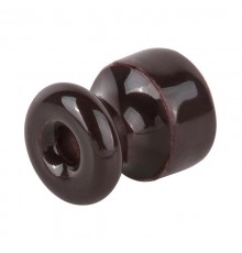 W6431414/ Электроустановочные изделия - Комплект изоляторов без винта 100 шт. (коричневый) Ретро  a051056  Werkel