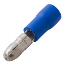 Разъем штекерный изолированный штекер 4 мм 1.5-2.5 мм (РШи-п 2.5-4/РШИп 2-5-4) синий  08-0521  REXANT