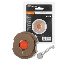 Кнопка SOS бронза, "Байкал"   SQ1819-0409  TDM