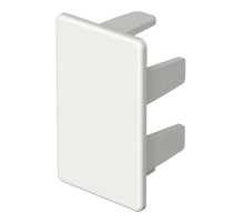 Торцевая заглушка кабельного канала WDK 25x40 мм (ПВХ,белый) (WDK HE25040RW)  6193153  OBO Bettermann