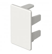 Торцевая заглушка кабельного канала WDK 25x40 мм (ПВХ,белый) (WDK HE25040RW)  6193153  OBO Bettermann